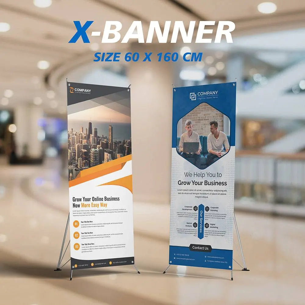 Banner Display Rack X-BANNER Display Stand