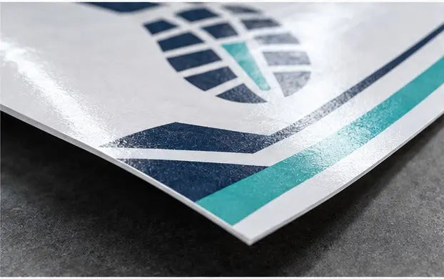 Custom Printed Paper Car Mats - 1 or 2 Color Woodfree 100gsm — Paper stock close-up
