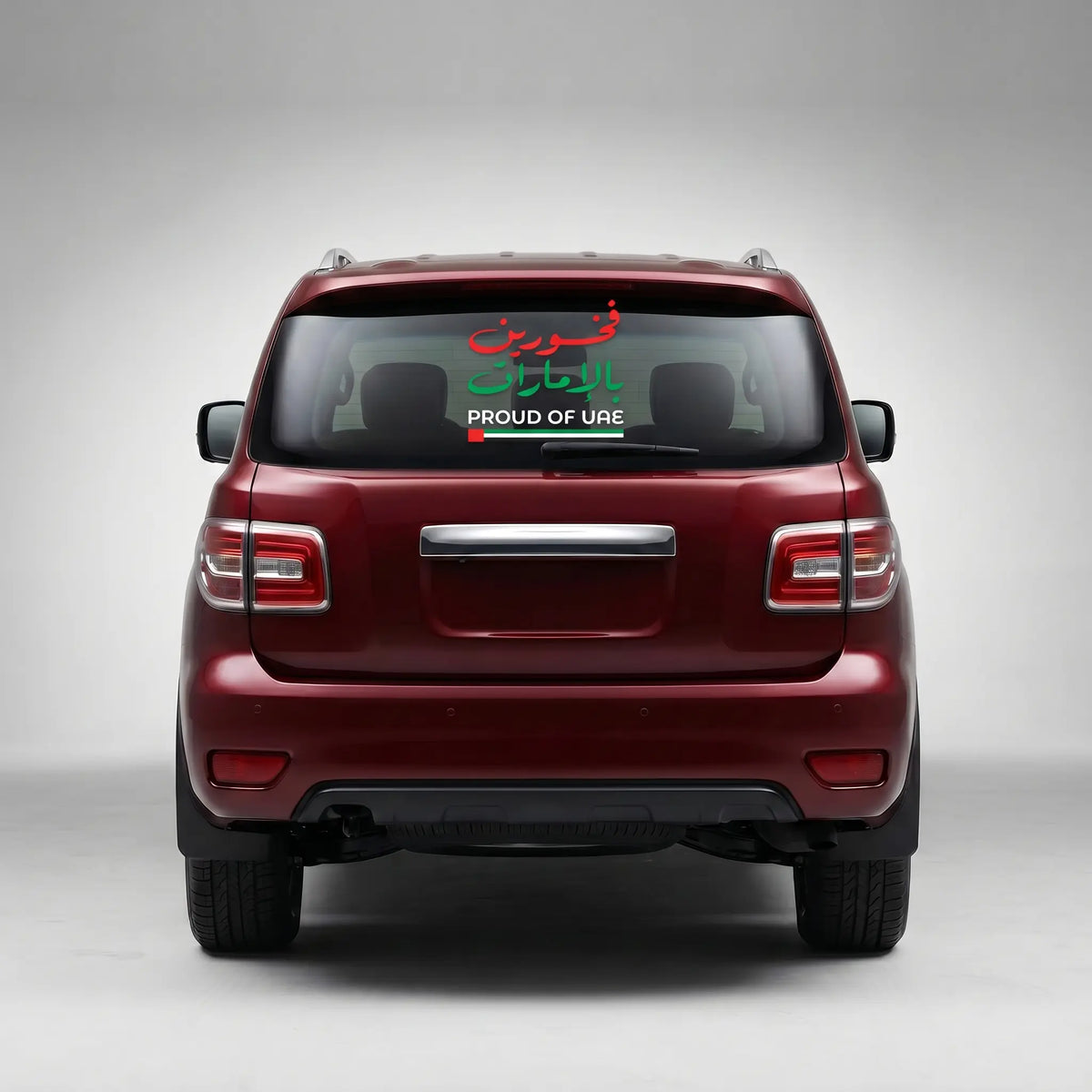 Proud of UAE Car Sticker | UAE National Day Vehicle Decal | Printava