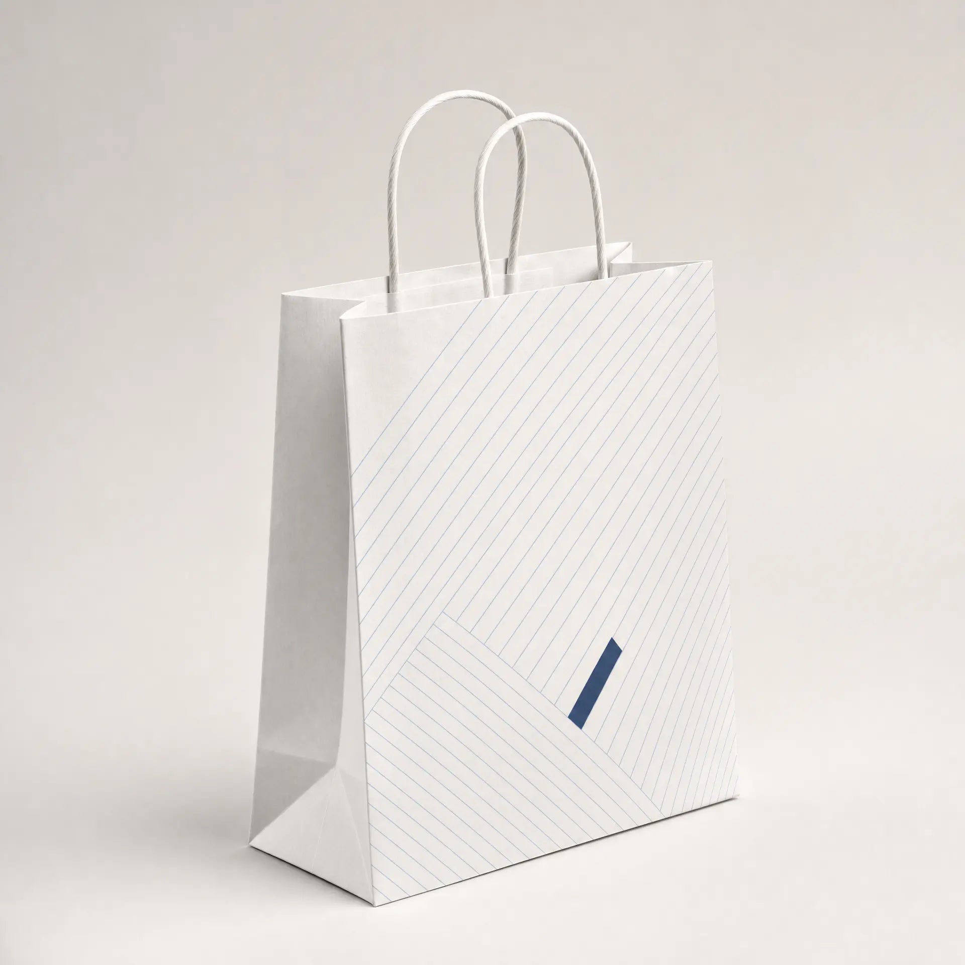 Custom Kraft Shopping Bag - Standard