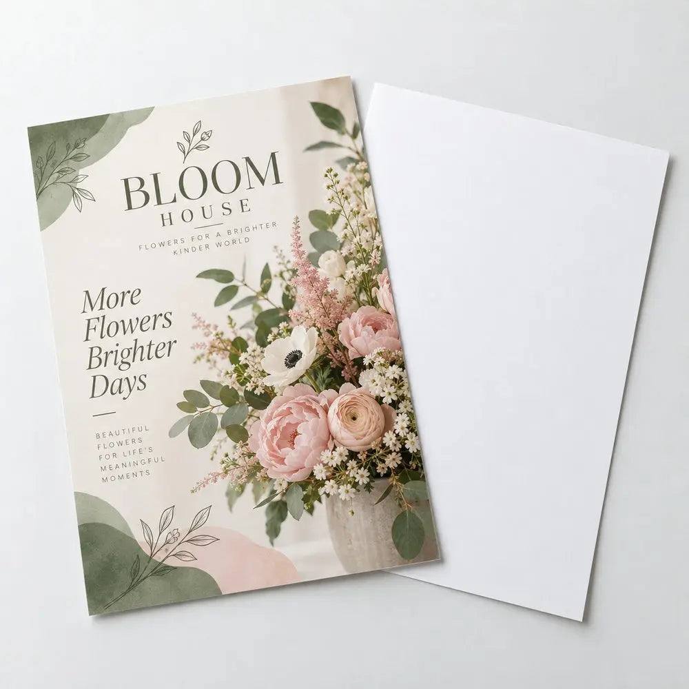 Custom Flyer Printing – 170gsm Glossy Paper – custom printed sample, view 5