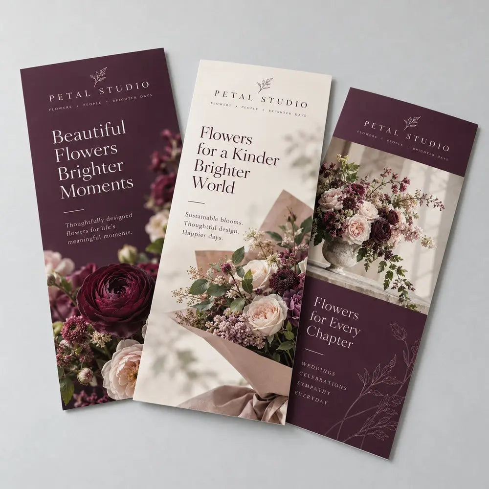 Custom DL Flyer Printing – 200gsm Glossy Paper – custom printed sample, view 3