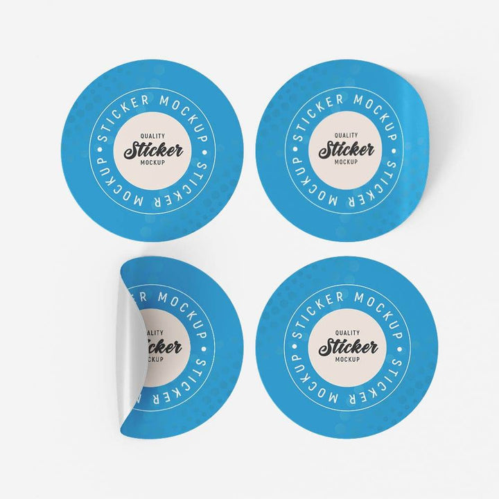 Round PVC Sticker