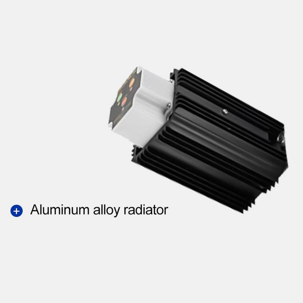Aluminum alloy radiator for CNC A3 desktop router, providing efficient heat dissipation for extended industrial use.
