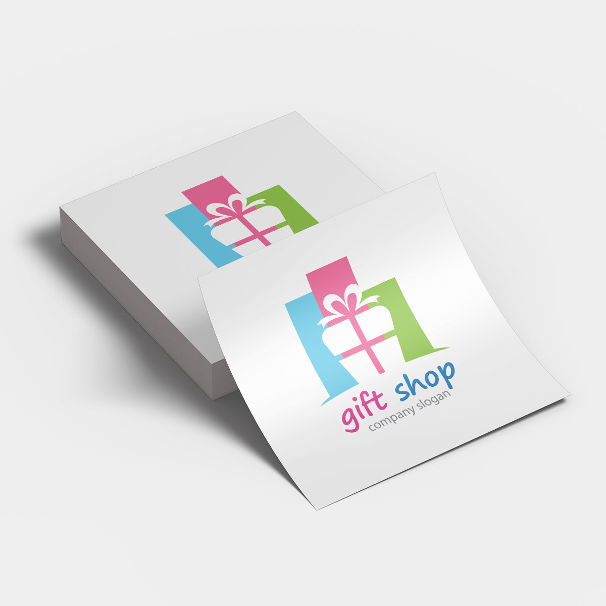 Paper Sticker Glossy Lamination