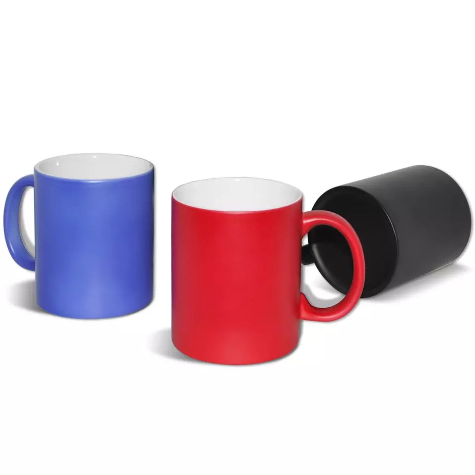 Color Changing Mug ( Magic Mug Black Matt )