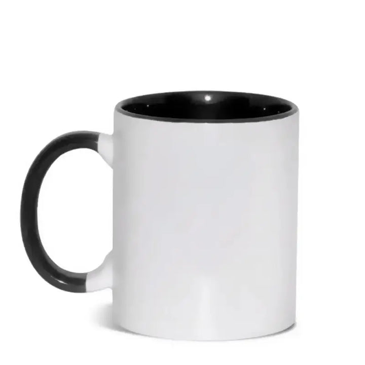 Inner And Handle Colored Mug