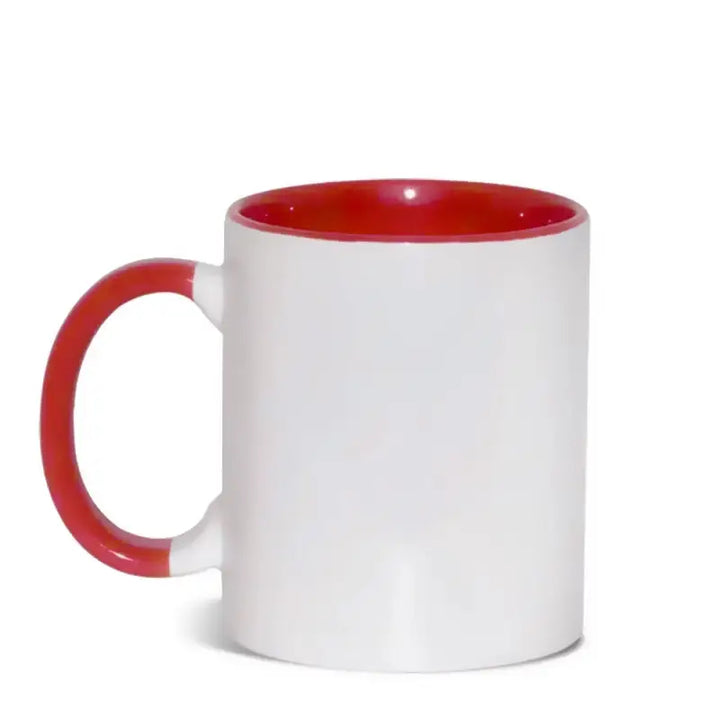 Inner And Handle Colored Mug